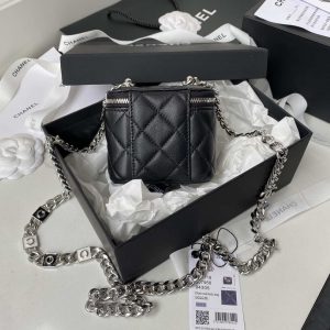 chanel ap2718 small vanity with chain black lambskin 002 luxibags.ru .jpg