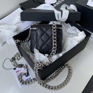 chanel ap2718 small vanity with chain calfskin black 002 luxibags.ru .jpg