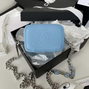 chanel ap2718 small vanity with chain calfskin blue 006 luxibags.ru .jpg