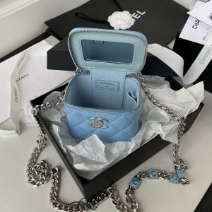 chanel ap2718 small vanity with chain calfskin blue 008 luxibags.ru .jpg