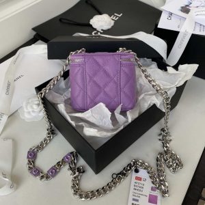 chanel ap2718 small vanity with chain calfskin purple 002 luxibags.ru .jpg