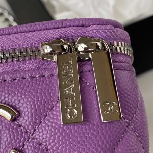 chanel ap2718 small vanity with chain calfskin purple 004 luxibags.ru .jpg