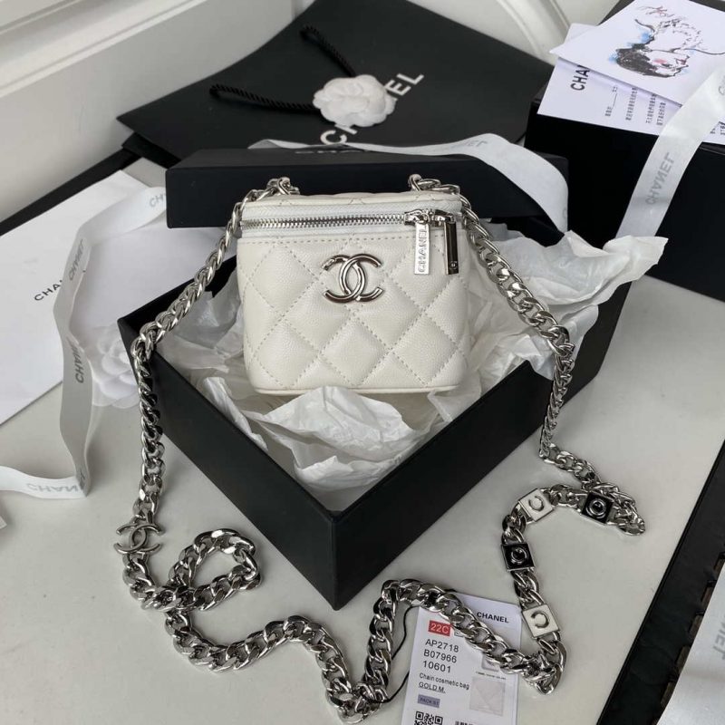 chanel ap2718 small vanity with chain calfskin white 001 luxibags.ru .jpg