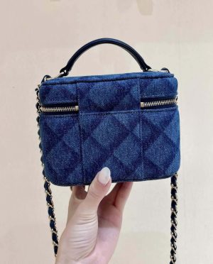 chanel ap2718 small vanity with chain denim blue 005 luxibags.ru .jpg