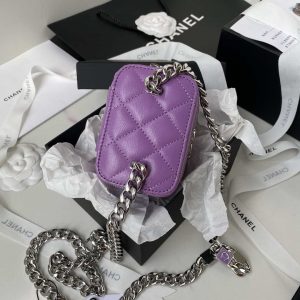 chanel ap2718 small vanity with chain purple lambskin 006 luxibags.ru .jpg