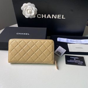 chanel ap2739 flap wallet grained shiny calfskin apricot 02 luxibags.ru .jpg