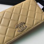 chanel ap2739 flap wallet grained shiny calfskin apricot 06 luxibags.ru .jpg