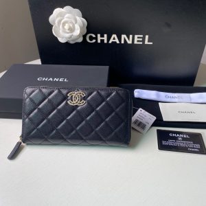 chanel ap2739 flap wallet grained shiny calfskin black 01 luxibags.ru .jpg