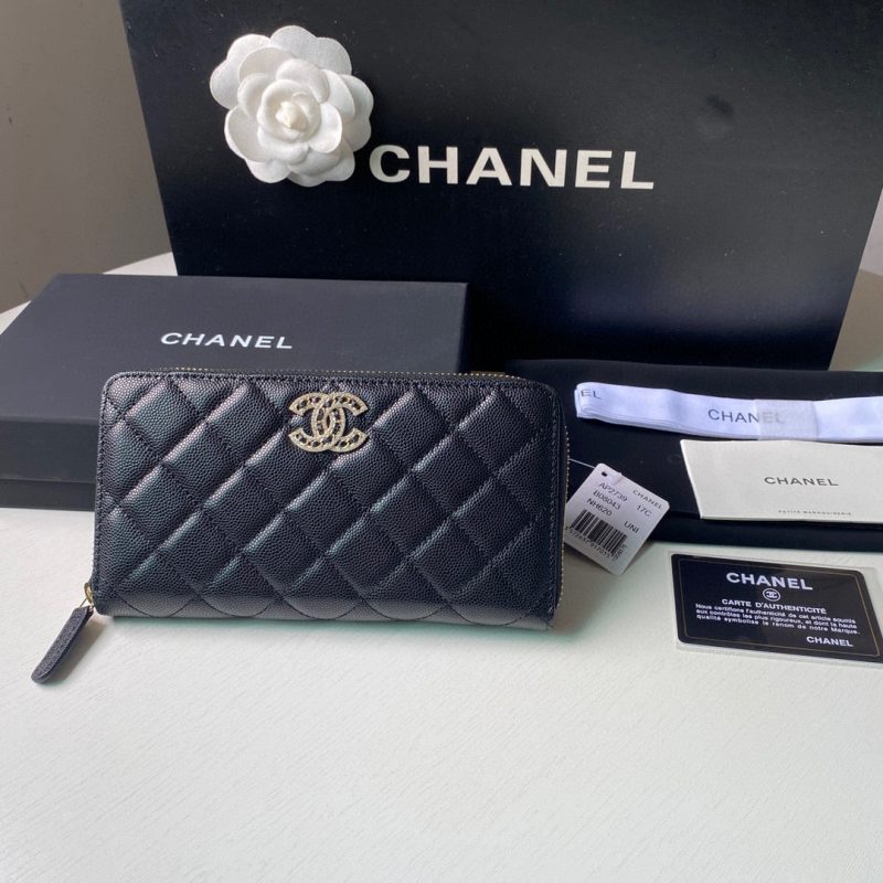 chanel ap2739 flap wallet grained shiny calfskin black 01 luxibags.ru .jpg