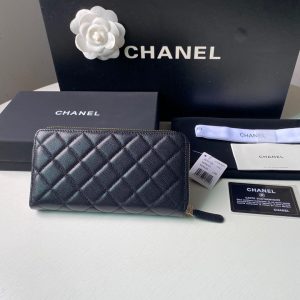 chanel ap2739 flap wallet grained shiny calfskin black 02 luxibags.ru .jpg