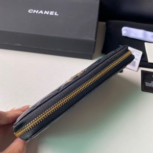 chanel ap2739 flap wallet grained shiny calfskin black 05 luxibags.ru .jpg