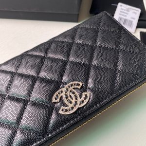 chanel ap2739 flap wallet grained shiny calfskin black 06 luxibags.ru .jpg