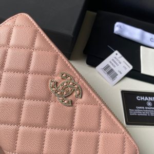 chanel ap2739 flap wallet grained shiny calfskin pink 05 luxibags.ru .jpg