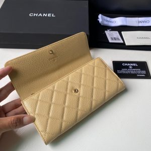 chanel ap2740 long flap wallet grained shiny calfskin apricot 07 luxibags.ru .jpg