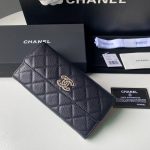 chanel ap2740 long flap wallet grained shiny calfskin black 03 luxibags.ru .jpg