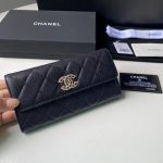 chanel ap2740 long flap wallet grained shiny calfskin black 04 luxibags.ru .jpg