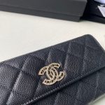chanel ap2740 long flap wallet grained shiny calfskin black 06 luxibags.ru .jpg