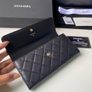 chanel ap2740 long flap wallet grained shiny calfskin black 07 luxibags.ru .jpg