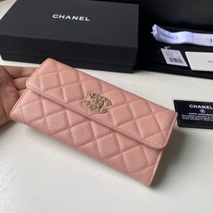 chanel ap2740 long flap wallet grained shiny calfskin pink 05 luxibags.ru .jpg