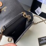 chanel ap2742 phone airpods pro case with chain grained shiny black 08 luxibags.ru .jpg