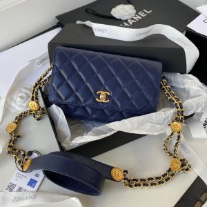 chanel ap2840 small flap bags calfskin navy blue 1 luxibags.ru .jpg