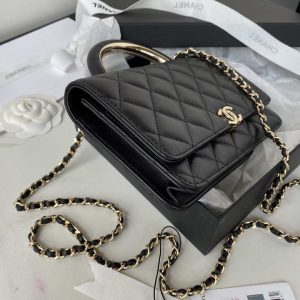 chanel ap2844 wallet on chain lambskin bag with top handle light gold black 005 luxibags.ru .jpg
