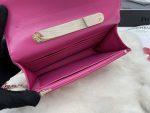 chanel ap2844 wallet on chain lambskin bag with top handle light gold dark pink 008 luxibags.ru .jpg