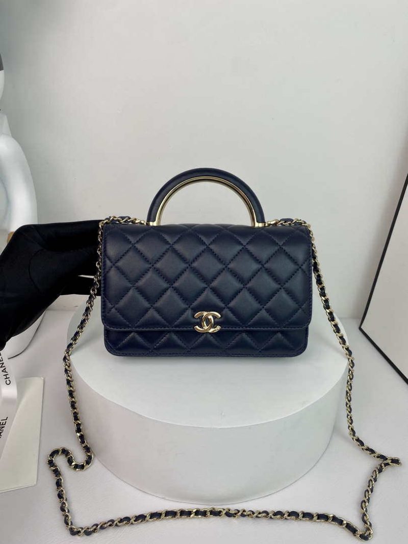 chanel ap2844 wallet on chain lambskin bag with top handle light gold navy blue 001 luxibags.ru .jpg