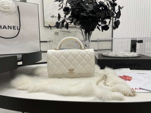 chanel ap2844 wallet on chain lambskin bag with top handle light gold white 001 luxibags.ru .jpg