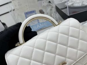 chanel ap2844 wallet on chain lambskin bag with top handle light gold white 003 luxibags.ru .jpg
