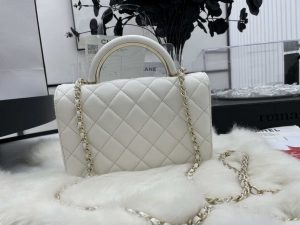 chanel ap2844 wallet on chain lambskin bag with top handle light gold white 004 luxibags.ru .jpg