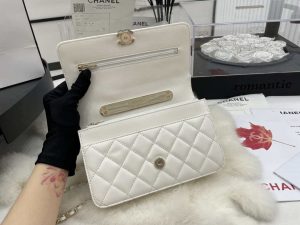 chanel ap2844 wallet on chain lambskin bag with top handle light gold white 007 luxibags.ru .jpg