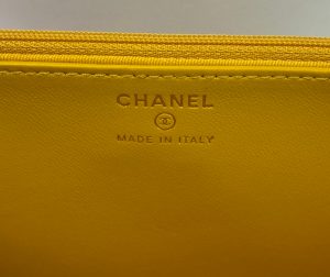 chanel ap2844 wallet on chain lambskin bag with top handle light gold yellow 007 luxibags.ru .jpg