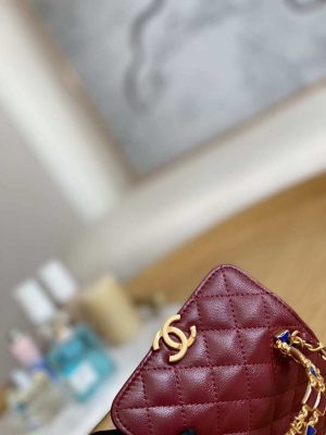 chanel ap2944 clutch with chain lambskin wine red 004 luxibags.ru .jpg