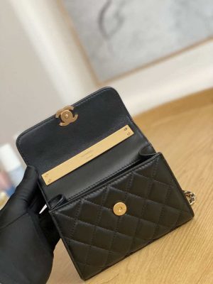 chanel ap2945 clutch with chain lambskin black gold 007 luxibags.ru .jpg