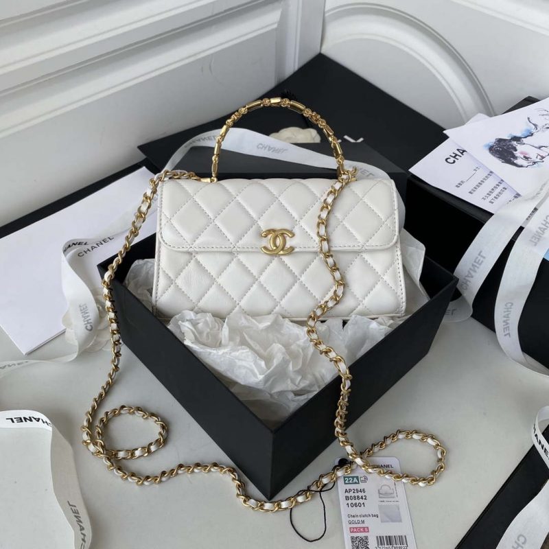 chanel ap2946 phone holder clutch with chain lambskin white 001 luxibags.ru .jpg