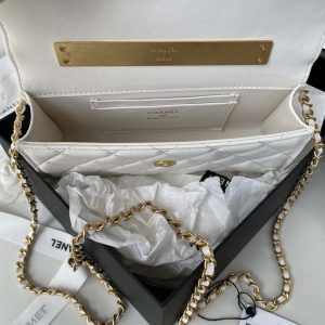 chanel ap2946 phone holder clutch with chain lambskin white 008 luxibags.ru .jpg