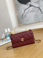 chanel ap2946 phone holder clutch with chain lambskin wine red 001 luxibags.ru .jpg