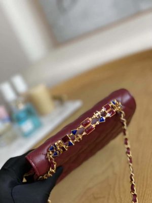 chanel ap2946 phone holder clutch with chain lambskin wine red 005 luxibags.ru .jpg