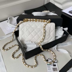 chanel ap3019 small flap bag woc calfskin phone bag white 002 luxibags.ru .jpg