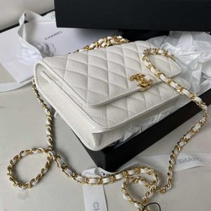 chanel ap3019 small flap bag woc calfskin phone bag white 006 luxibags.ru .jpg