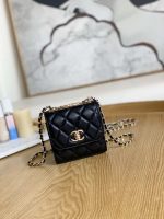 chanel ap3020 clutch with chain lambskip gold tone metal black 001 luxibags.ru .jpg
