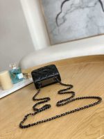 chanel ap3020 clutch with chain lambskip gold tone metal black with black 006 luxibags.ru .jpg