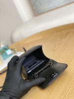 chanel ap3020 clutch with chain lambskip gold tone metal black with black 009 luxibags.ru .jpg