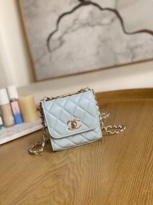 chanel ap3020 clutch with chain lambskip gold tone metal blue 001 luxibags.ru .jpg