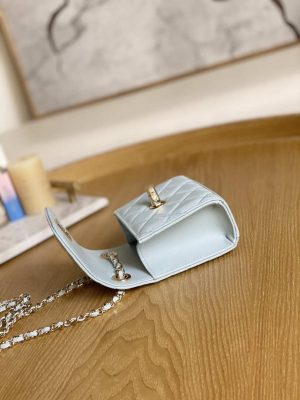 chanel ap3020 clutch with chain lambskip gold tone metal blue 008 luxibags.ru .jpg