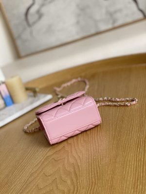 chanel ap3020 clutch with chain lambskip gold tone metal pink 007 luxibags.ru .jpg