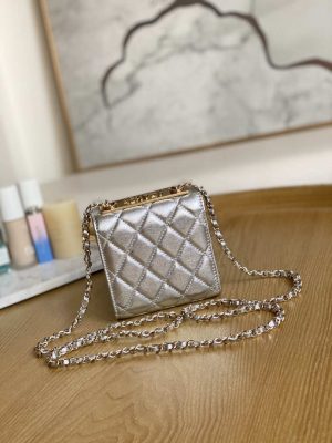 chanel ap3020 clutch with chain lambskip gold tone metal sliver 002 luxibags.ru .jpg