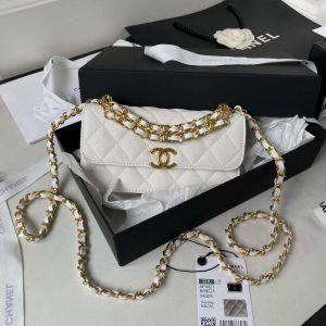 chanel ap3021 mini flap bag woc calfskin phone bag white 001 luxibags.ru .jpg