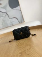 chanel ap3036 clutch with chain lambskin black 001 luxibags.ru .jpg